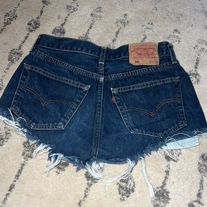 Levi 501 jean shorts